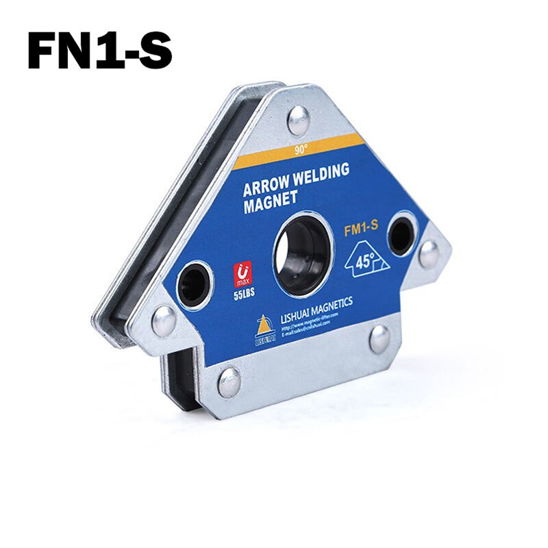 2/4Pcs/Set Welding Tool Multi-angle Solder Magnet Holder No Deformation Corrosion Resistance Arrow Clamp Welding Fixer: FM1-S