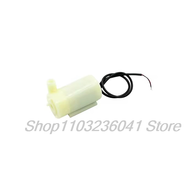 Dc 3v kleine horizontale waterpompen, stille dompelpompen,  dc3w verticale mini-fonteinen , 4.5v 5v 6v , inclusief usb-aansluiting.: Rood