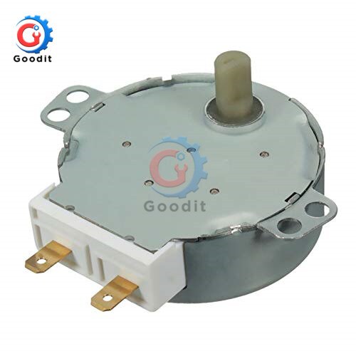 AC220V-240V CW/CCW Microwave Turntable Turn Table Sincrono Synchronous Motor 4RPM TYJ50-8A7 Vertical Turntable Motor d shafted 7