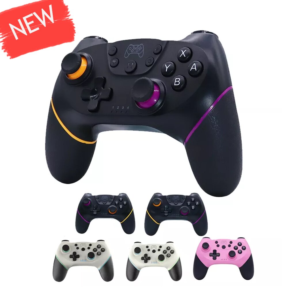 Bluetooth Pro Gamepad für N-Schalter NS-Schalter NS Schalter Konsole Wireless Gamepad Video Spiel USB Joystick Controller mit 6-Achse