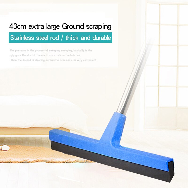 EVA Broom Pet Hair Lint Removal Device Telescopic Bristles Magic Clean Sweeper Squeegee Scratch Bristle Long Push Broom GUANYAO