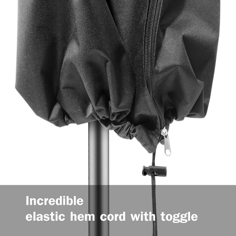 Tissu Oxford couverture de parapluie en forme de banane | Type fermeture éclair, revêtement en PU, imperméable à la pluie, fournitures de jardin en plein air 3
