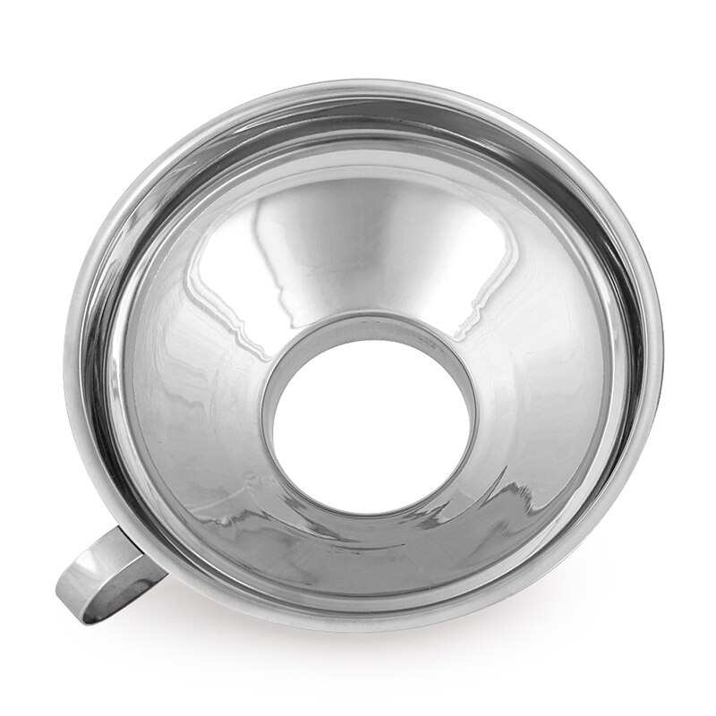 Edelstahl Breiten Mund Trichter Konserven Trichter Filter Lebensmittel Gurken Marmelade Trichter Küche Spielereien Kochen Werkzeuge