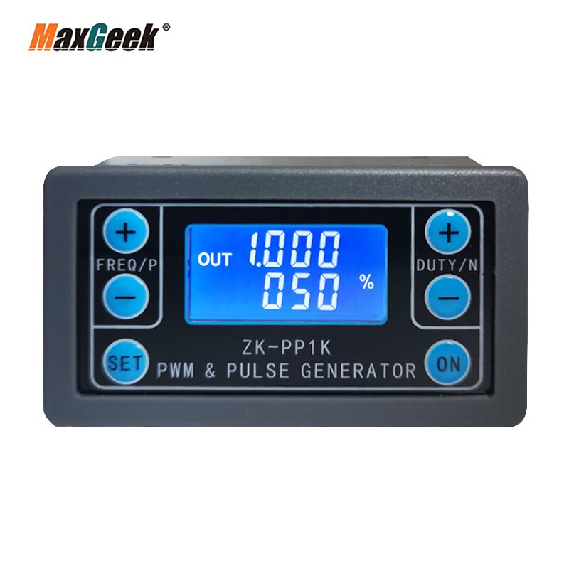Zk -pp1 dual mode pwm generator & pulsgenerator frekvens arbetscykel justerbar modul: Med skal