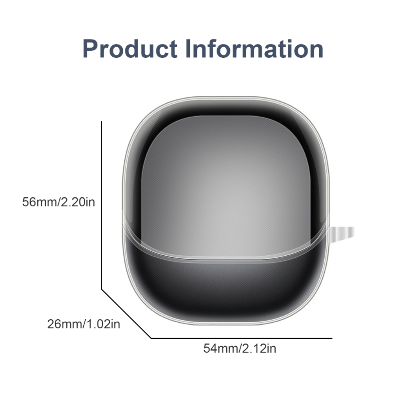 Zachte TPU-hoes Oortelefoonzakjes Cover AntiScratch voor Buds 5 oordopjes