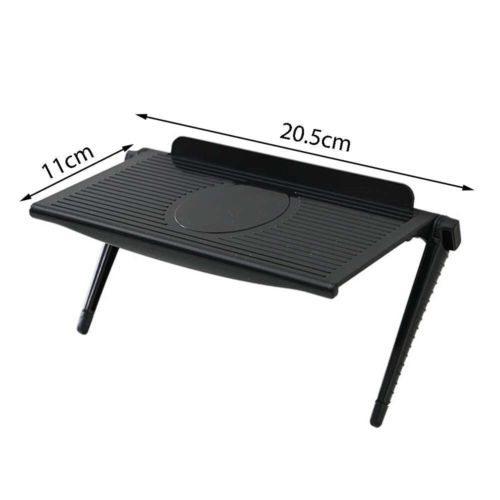Étagère supérieure réglable pour écran de télévision, support de rangement pour écran d&#39;ordinateur de bureau: 5
