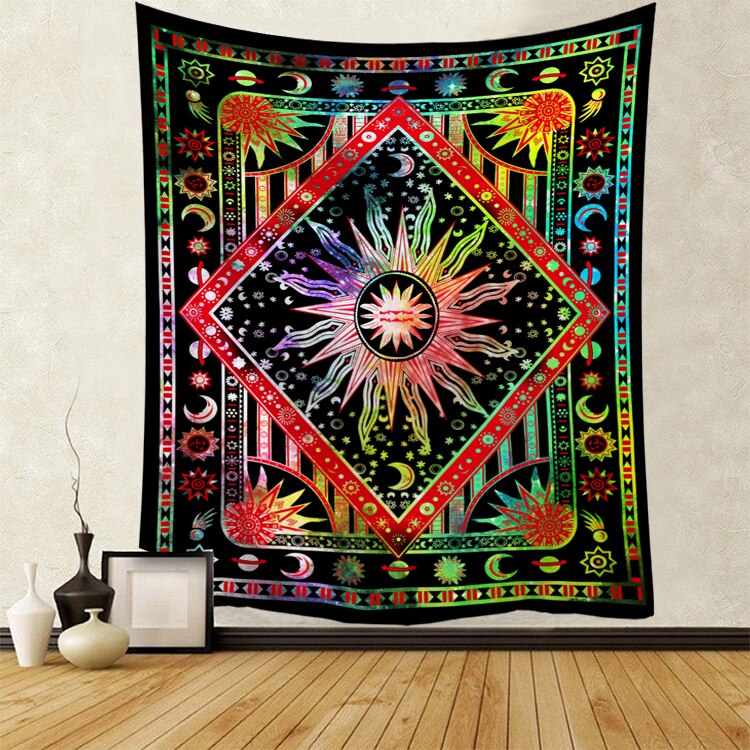 95 x 73 cm mandala gobeläng indisk vägghängande dekor strand bohemisk hippie överkast: 10