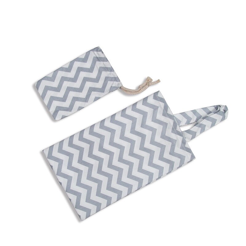 Cotton Breastfeeding Cover Feeding Baby Nursing Apron Women Mum Shawl Clothes Blanket Cloth Mommy Apron Baby Carseat Cover: Grey Ripple