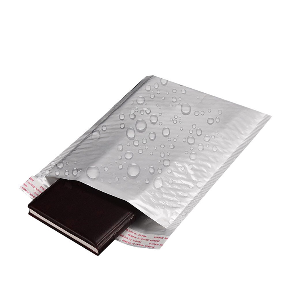 100 Stks/partij Envelop Zakken Schuim Self Seal Mailers Gevoerde Enveloppen Met Bubble Mailing Tas Pakketten Tas Wit