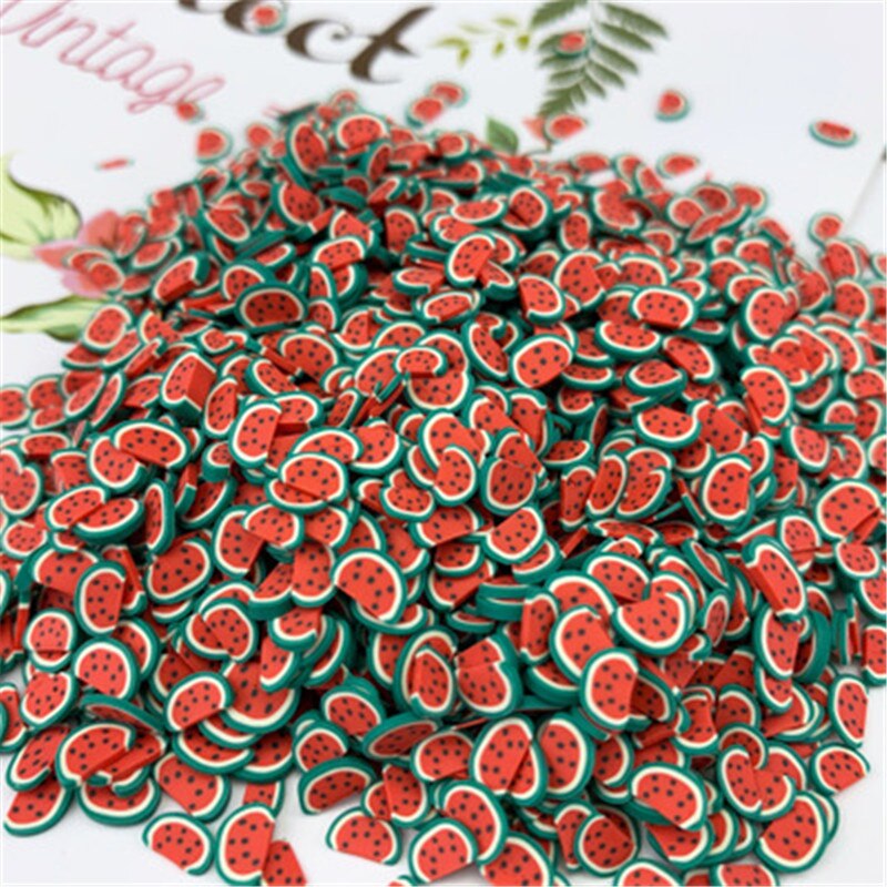 1000pcs/set Vegetables Slimes Fruit Slices Decor Additives For Filler Supplies Accessories Watermelon For Nail Art Slimes Toy: Purple