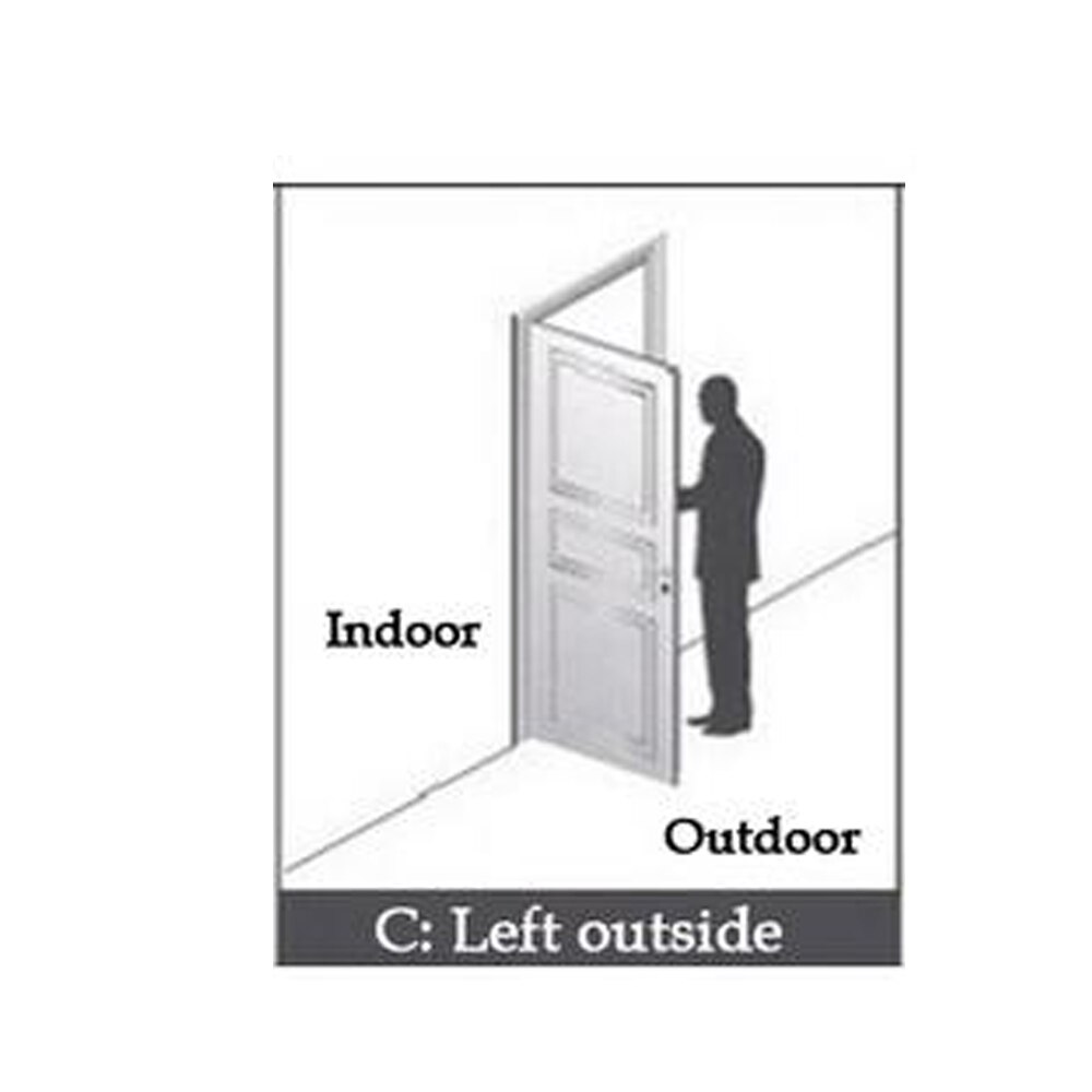 hotel door access system digital Electric intelligent Electronic hotel key card door lock Apartment Electronic lock: left outside