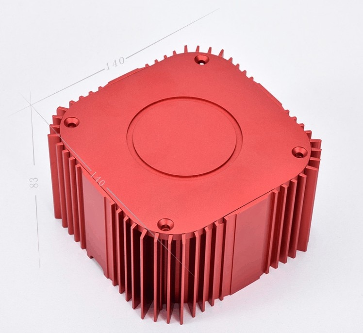 1pcs 140X140X83mm full aluminum alloy transformer cover shield cover
