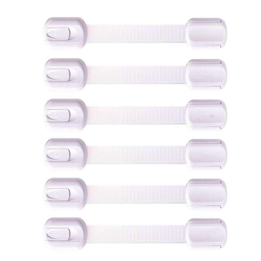 Baby Safety Cabinet Locks Child Proof Security Protector Drawer Cabinet Locks Adjustable Door Window Cupboard Kids Safety Lock: JD2627301