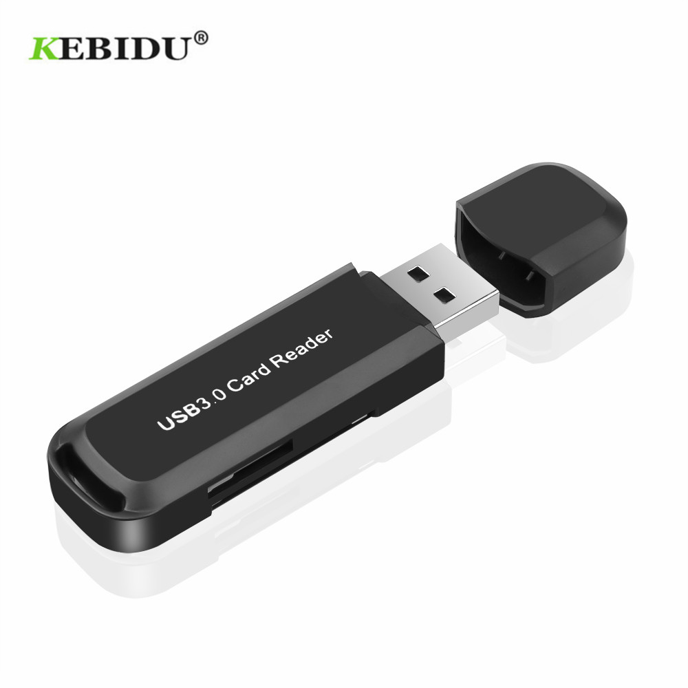 KEBIDU Multi Smart Memory Card Reader USB3.0 SD/Micro SD TF OTG Smart Card Adapter for Laptop USB 3.0 Card reader SD Card Reader