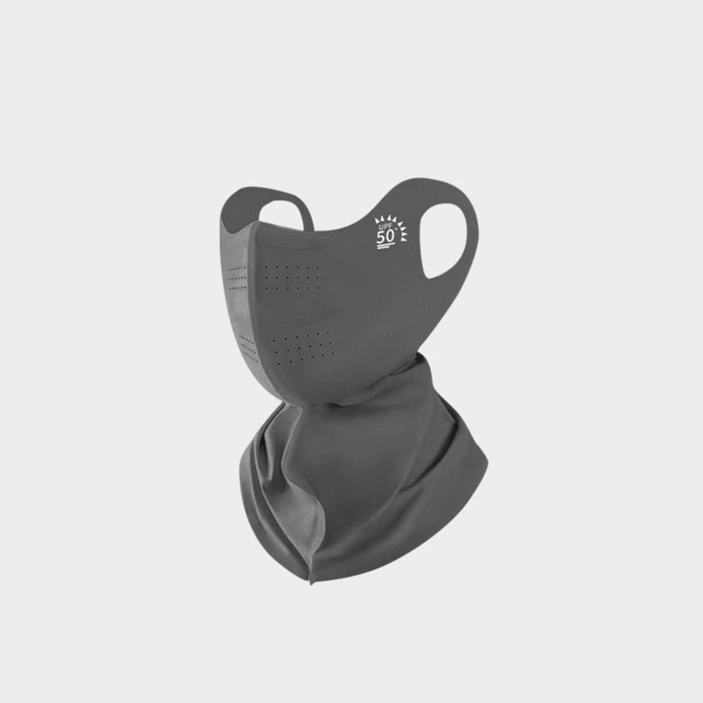 Cool Ice-Masque de Protection InjSun UPF50 +, Écharpe de Cou Anti-UV Respirante, Pare-Soleil pour l'Extérieur: Beige
