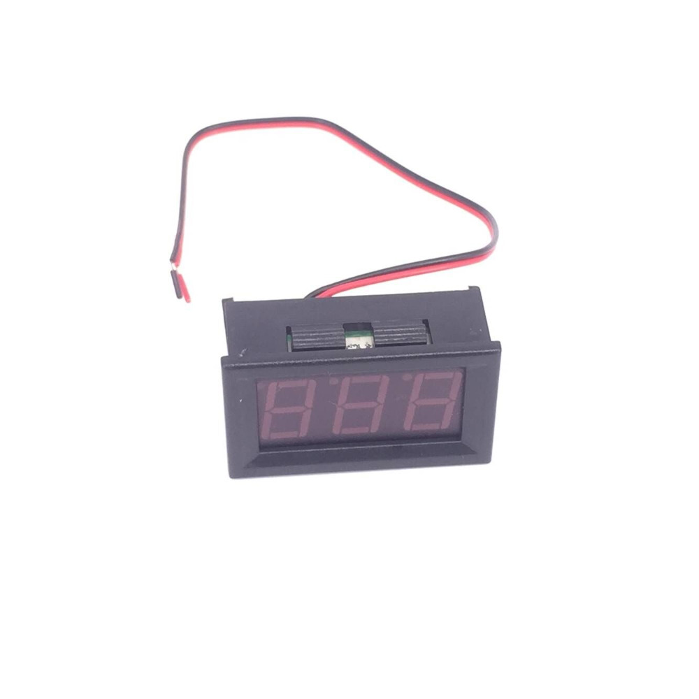Digitale Voltmeter DC 4.5 V tot 30 V Digitale Voltmeter Voltage Panel Meter Rood/Blauw/Groen Voor 6 V 12 V Electromobile Motorfiets Auto