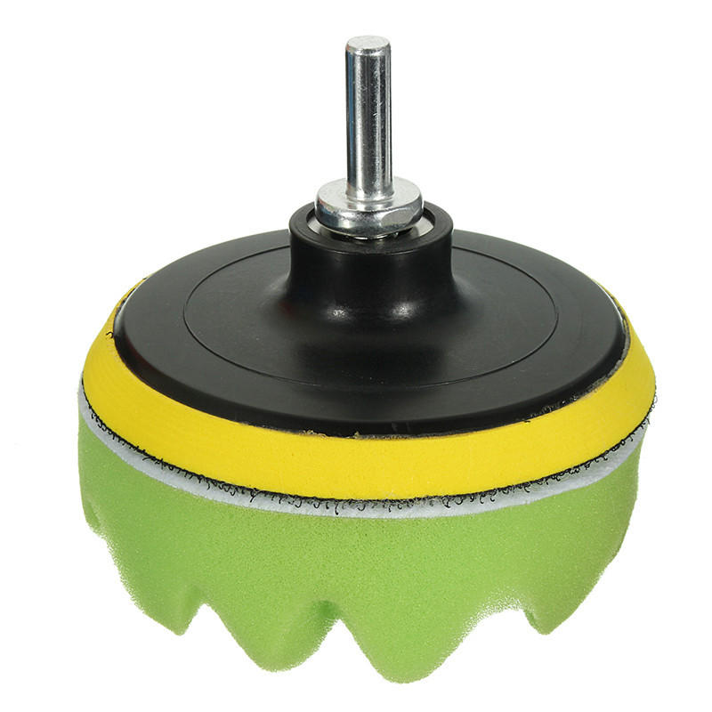 16pcs 4inch Sponge Polishing Foam Waxing Buffing Pads Kit Compound Auto Car motorcycle Drill