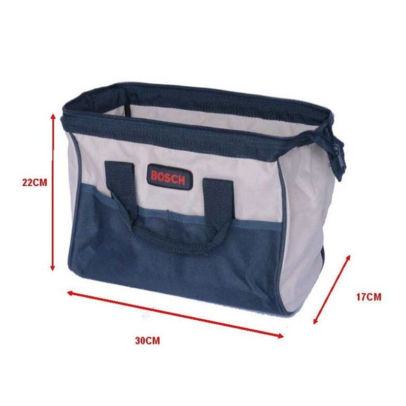 Bosch Tool kit Repair Tool kit Original Bosch 11 Inch Simple Portable Tool bag Car Tool Bag Plumber Tool Bag