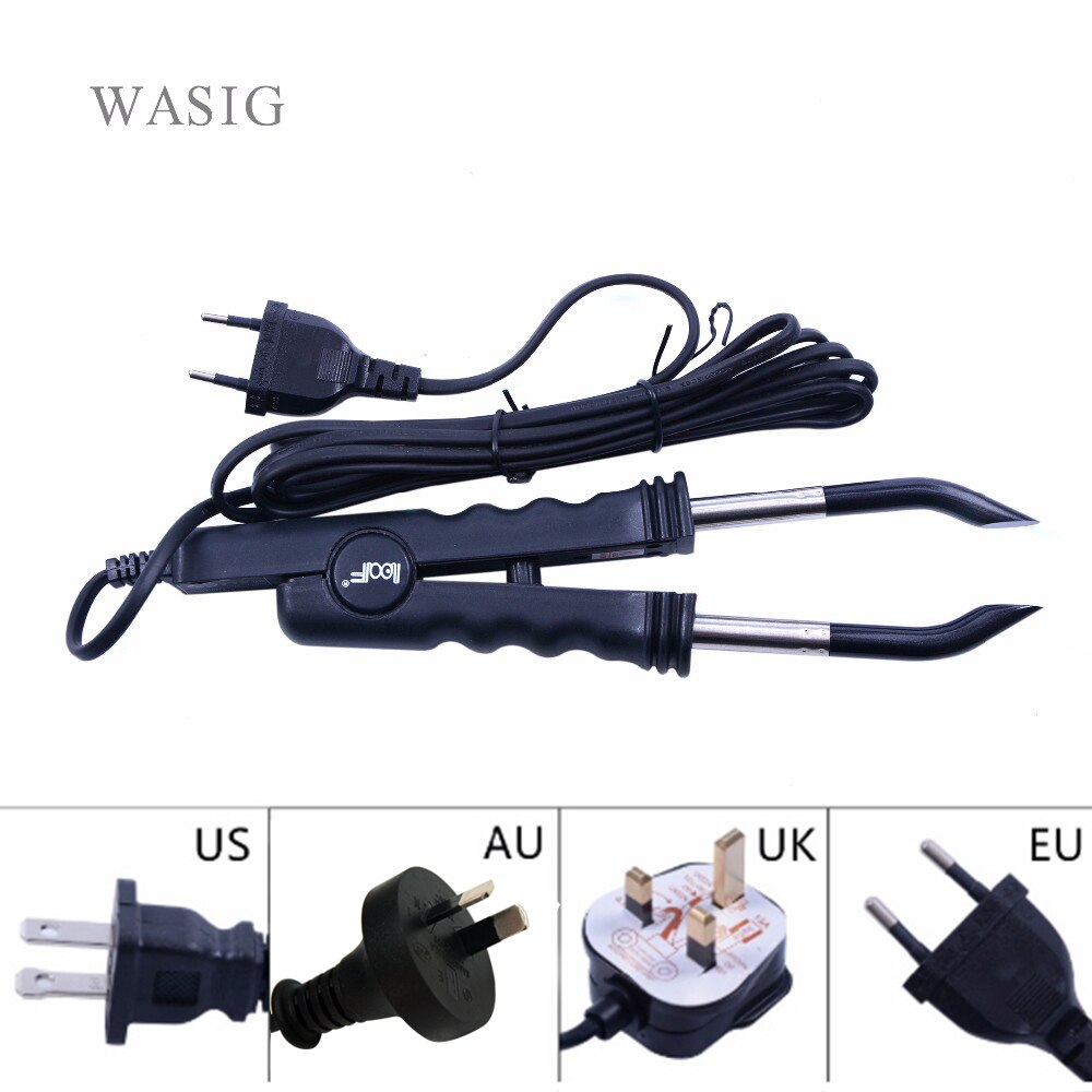 Professionelle Variable Konstante Wärme FLACHE PLATTE Fusion Haar Verlängerung Keratin Eisen Zauberstab