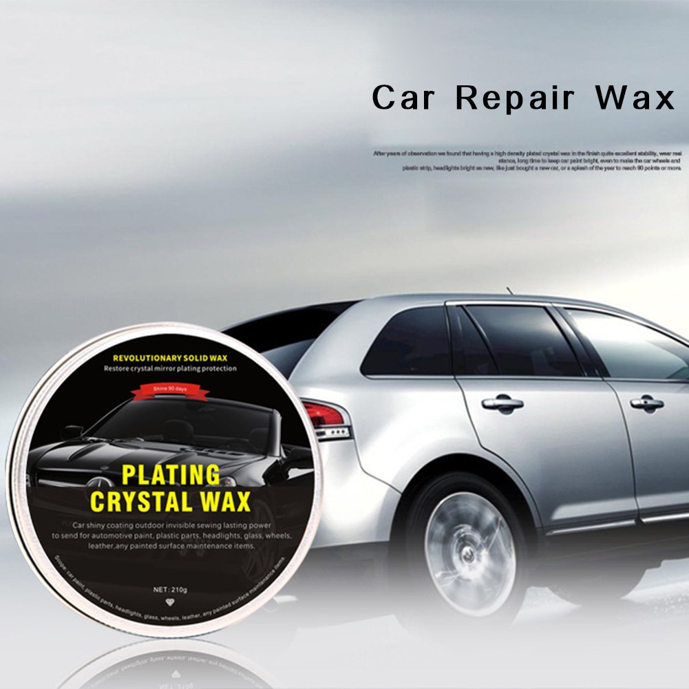 210G Kras Reparatie En Onderhoud Wax Reparatie Auto Verf Gloss Carnaubawas Universele Auto Wax Plating Kristal Wax