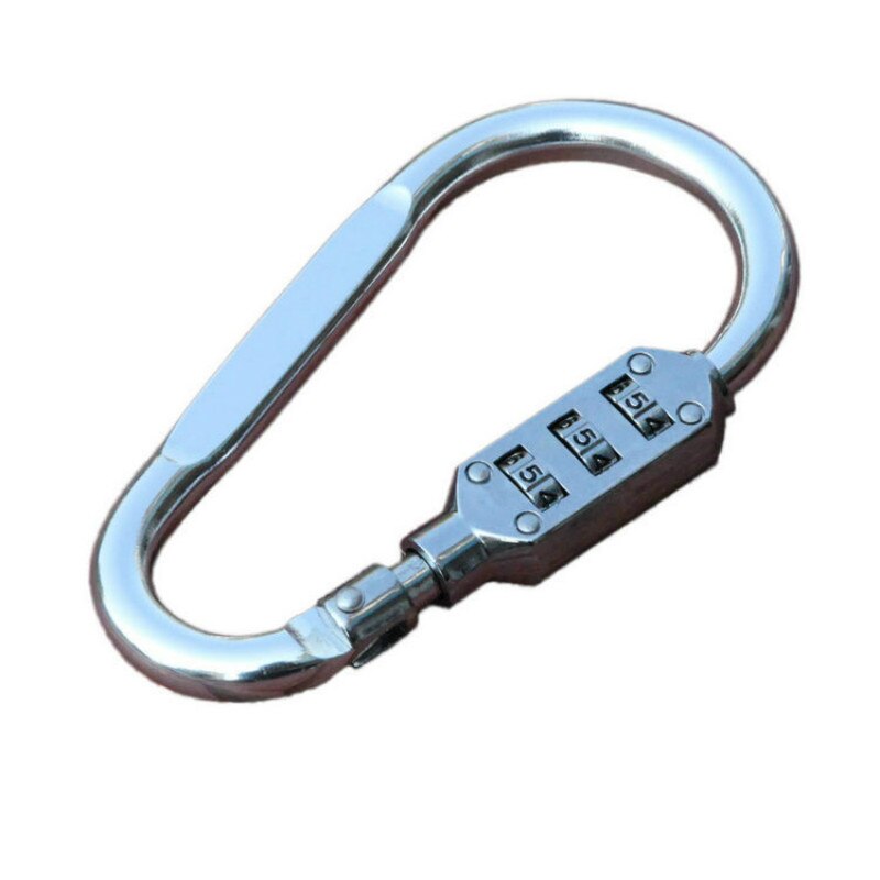 1pc 3 Digit Vorhängeschloss Aluminium Lock Beutel Zubehör Reise Gepäck Koffer Code Sicherheit Kombination Schloss Travel Zubehör
