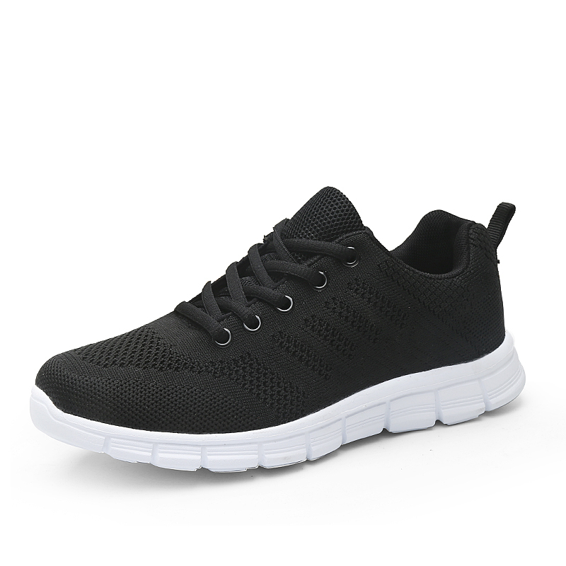 Tenis femeninos antideslizantes para mujer, zapatillas de Tenis suaves y cómodas para exteriores, calzado deportivo de mujer, calzado deportivo de Fitness estable, color negro, novedad de verano de: 7