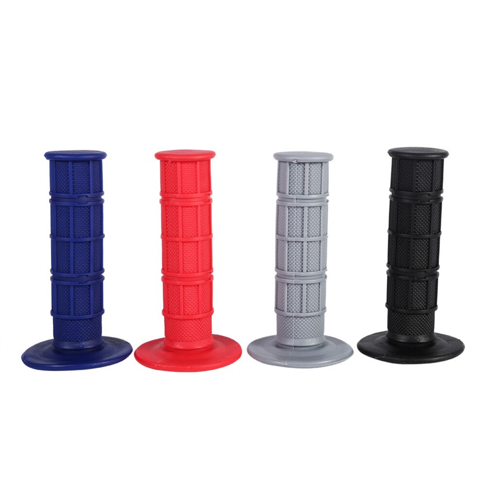 1 paar 22mm 7/8 "Handle Bar Hand Grips Silicone Soft Voor Pit Crossmotor Motorfiets Accessoires Motocicleta Blauw /rood/Grijs/Zwart