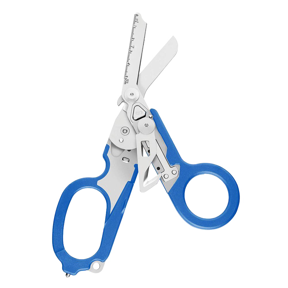 Multifunções raptor 6 in1 raptor tesoura de resposta emergência com alça cortador e disjuntor de vidro cinta preta cortador de segurança martelo: only blue shear
