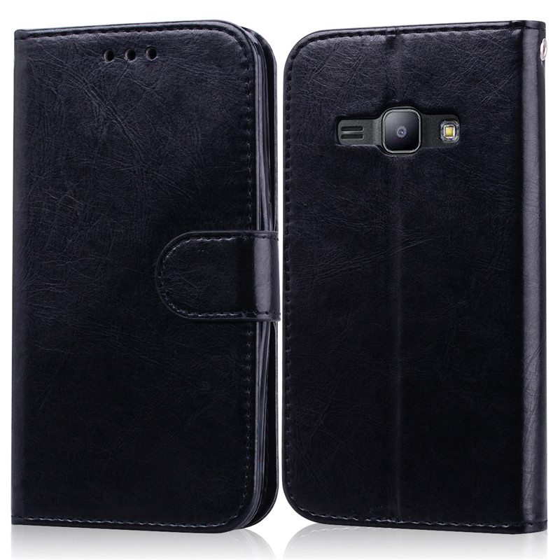 Leather Flip Case Voor Samsung Galaxy J1 Zachte Tpu Telefoon Geval Voor Samsung J1 J120 J120F/Ds flip Case Voor Samsung J1