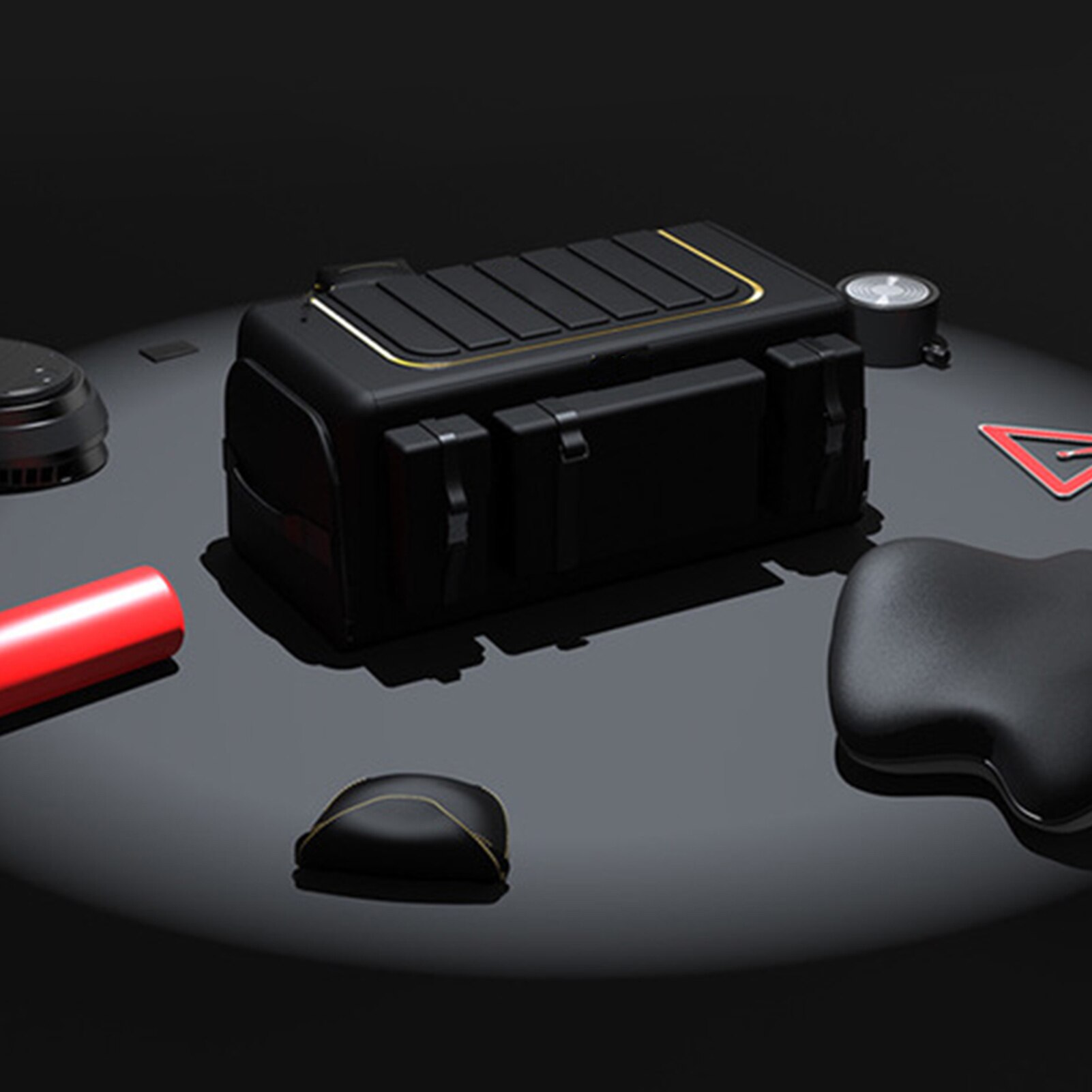 Multipurpose Collapsible Car Trunk Storage Organizer Car Trunk Organizer Foldable Nonslip Cargo Storage Box with Lid