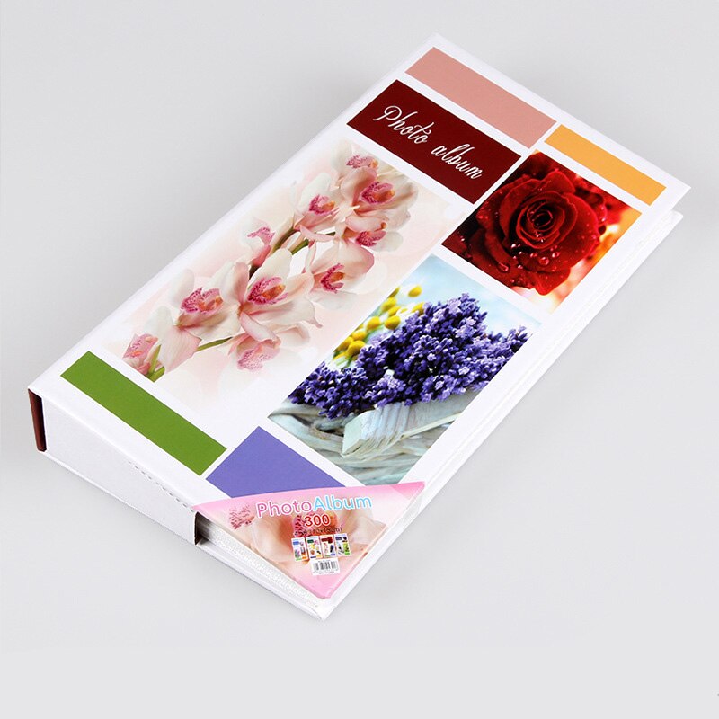 300 Sheets Interleaf Type Scenery Family Photo Album Scrapbook 6 Inch Classical Cartoon Photo Album Kid: style 5