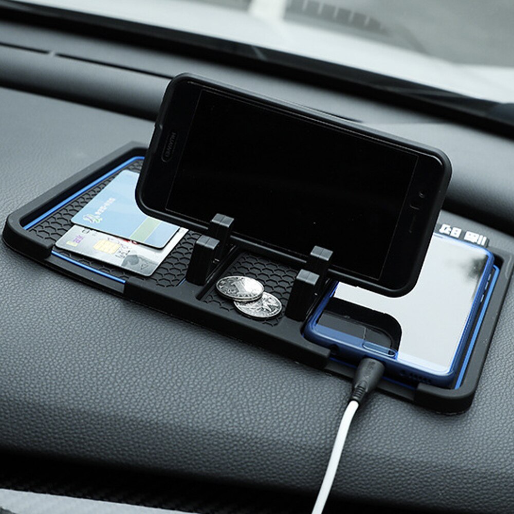 Auto Antislip Kussen Mat Of Mobiele Telefoon Houder Beugel Voertuig Navigatie Dashboard Instrument Pads Voor Instrument Tafel
