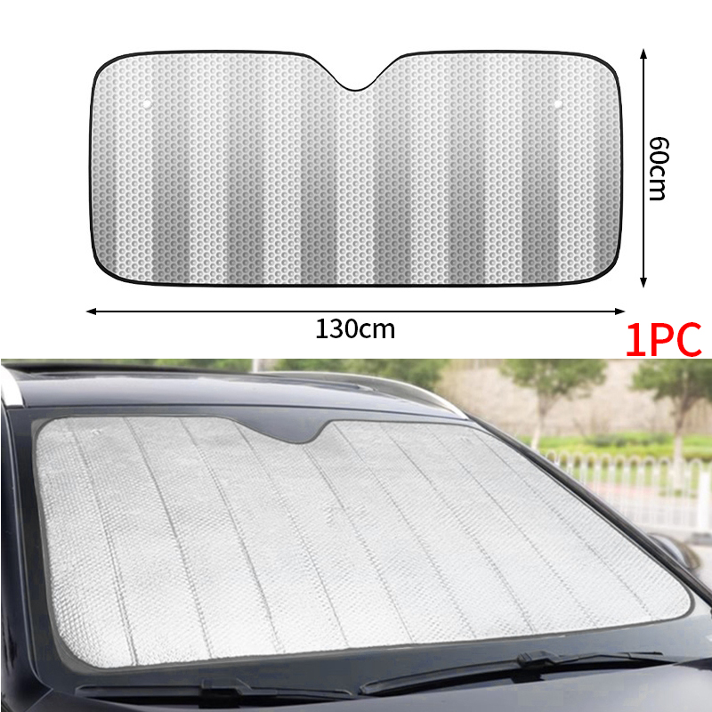Parasol para ventana de coche, cubierta para ventana delantera de coche, protección Anti-UV, bloque de parabrisas trasero delantero, cubierta para parabrisas, accesorios para automóvil: Lavanda