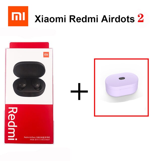 Xiaomi Redmi Airdots 2 Mi True Wireless Bluetooth 5.0 TWS Earphone Gaming Headset Left Right Low Lag Mode Stereo Auto Link: Yellow