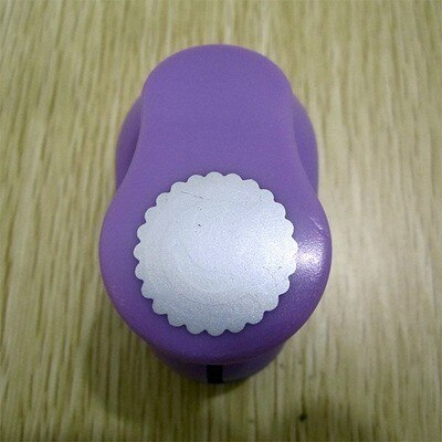 Large Bird A Punch Flower Craft Hole Puncher Scrapbooking Punches Heart Shape Paper Embossing For Card Making 2.3 - 2.5cm: Wave round