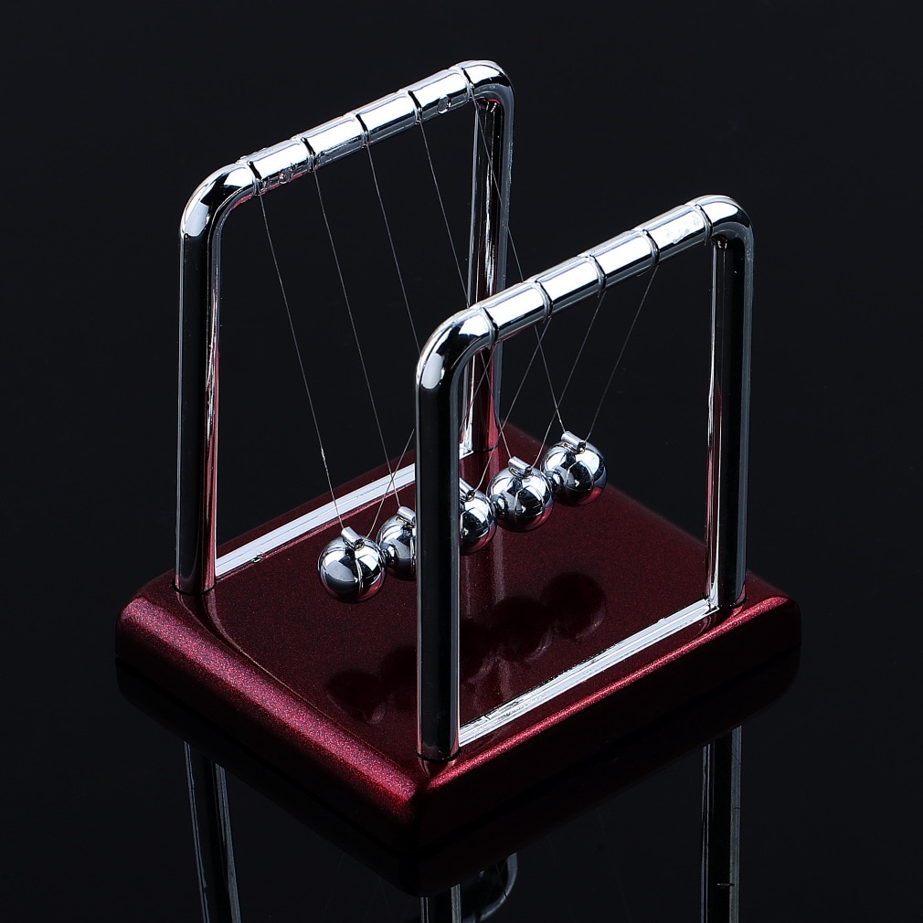 ! 1pcston&#39;s Cradle Steel Balance Balls Desk Natuurkunde Wetenschap Pendulum Desk Toy Brand