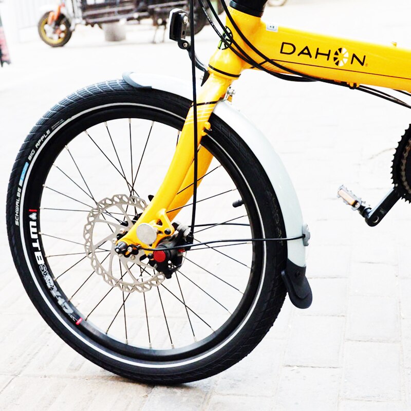 Bicycle Fender Folding Bike Mud Guard Cycling Mudguard Front Rear 14 inch 16 inch 20 inch Chrome plastic BMX Bike Accessories