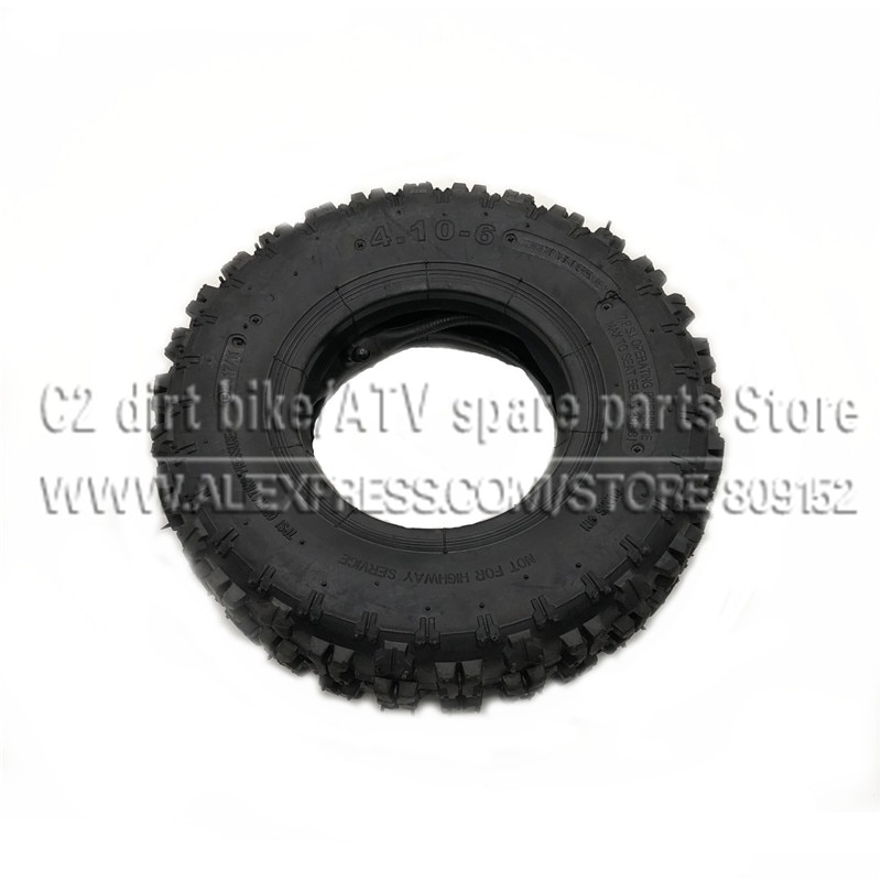 4.10-6 inch tire snow plow tires butterfly flower tires 4.10-6 inch beach tires ATV Quad Go Kart With Inner Tube