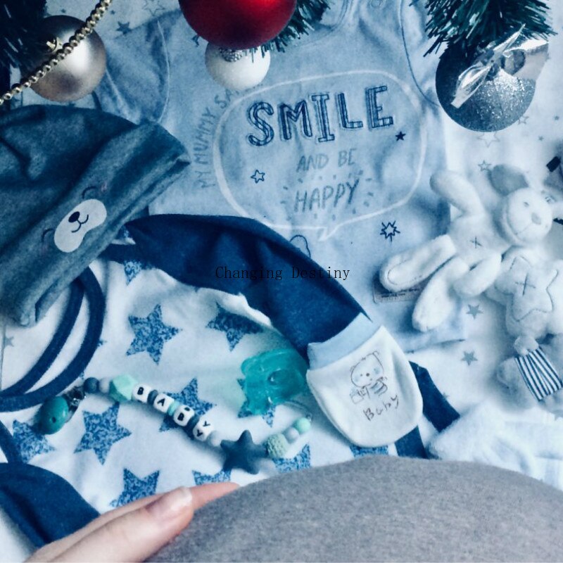 0-12 Months Baby Gloves Drawstring Adjustable Cartoon Anti-grabbing Face Little Bear Printed Glove Random