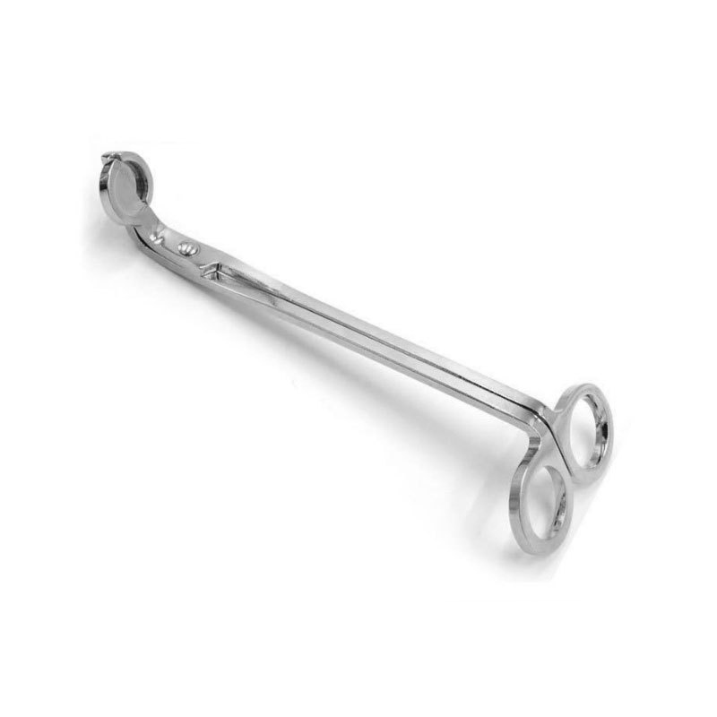 Veketrimmer i rustfritt stål, stearinlyssaks, håndlaget lyslaging, vekekutter, klipper for stearinlysslukkeverktøy