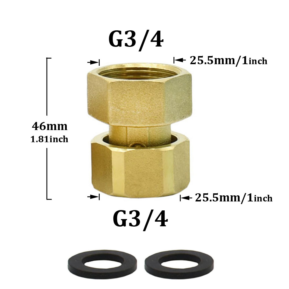 Durcheinander 1/2" 3/4" 1" Außengewinde Verbinder Wasserhahn 90 Grad Winkelverschraubungen Rohrverbinder drehen G1/2 G3/4 G1 Wasserverbindung: verrotten