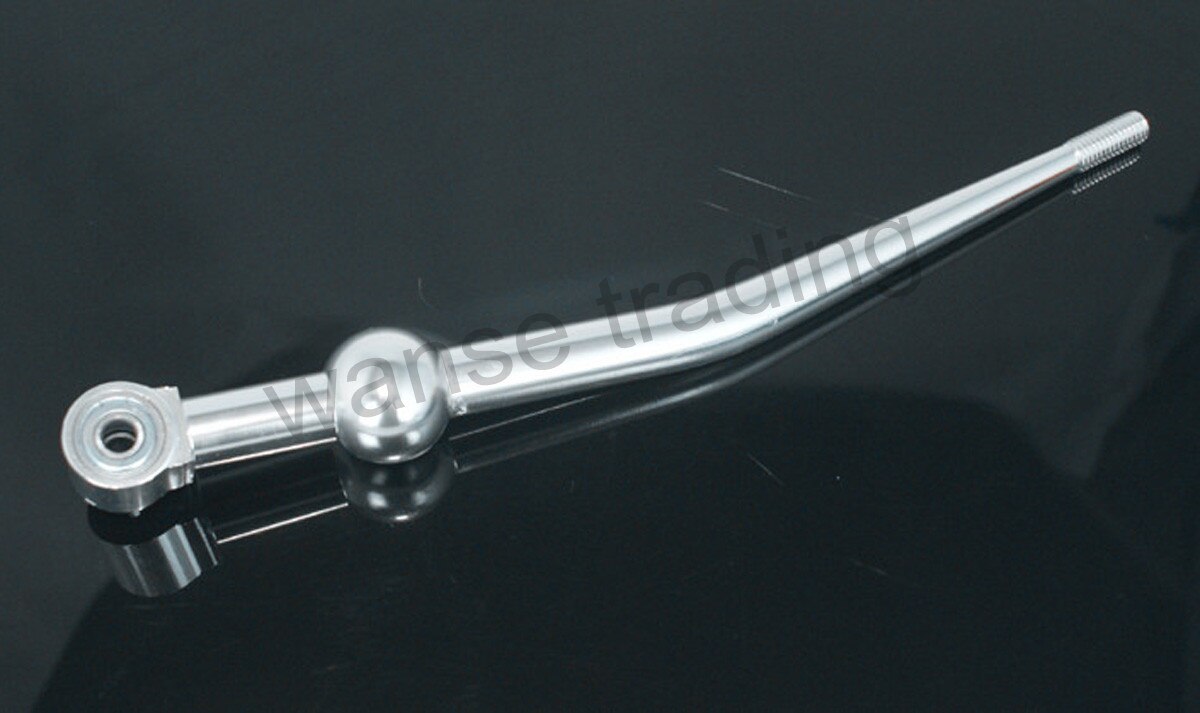 Palanca de cambios corta de 5 velocidades MT, Manual de una curva para HONDA CRX Civic Del Sol, para 1990-2001 ACURA Integra: Silver