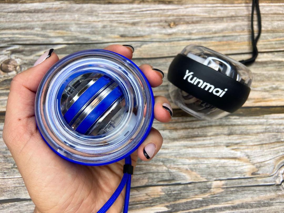 MI Yunmai-Bola LED para la muñeca, Super giroscopio Powerball, giroscopio de arranque automático, entrenador de fuerza de brazo, relajación muscular, equipos de gimnasia