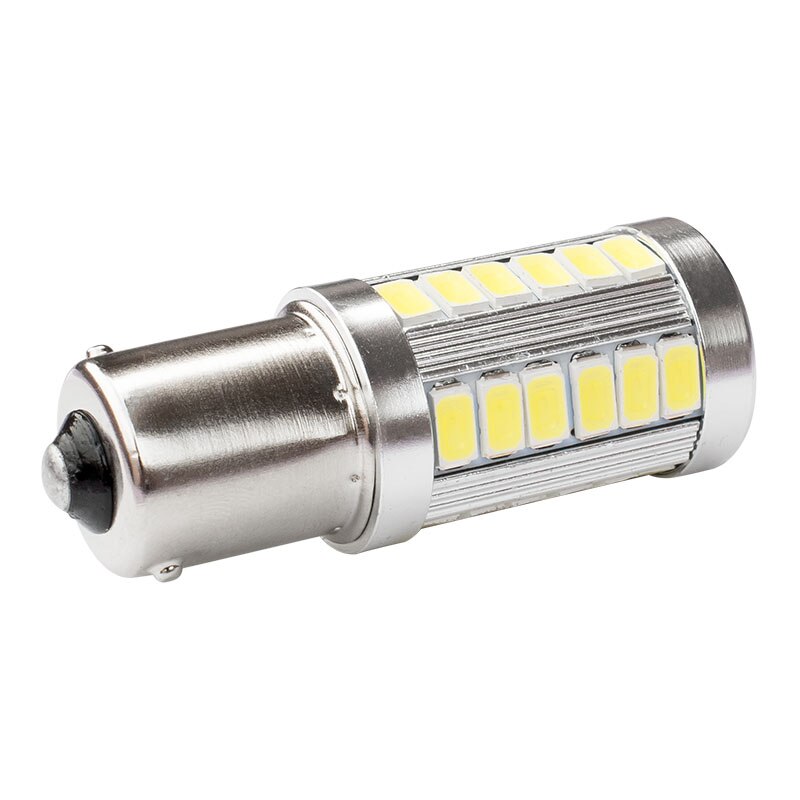 1156 P21W BA15S 33 Smd 5630 Led Auto Backup Reserve Lamp Auto Brake Lamp 33SMD 5730 Led-dagrijverlichting wit Rood Geel