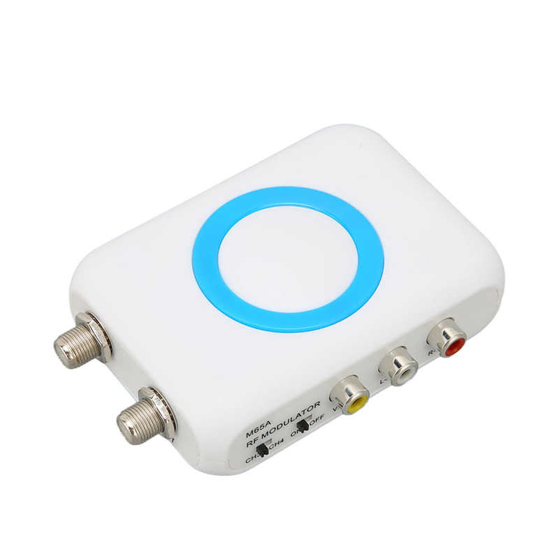 M65A-NTSC Modulatore RF Supporto Uscita A/V Convertitore demodulatore professionale HD VHF per sistema CATV