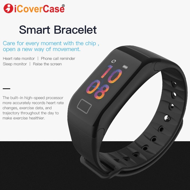 Smart Armbånd icovercase - Blodtryk & Blodilti-måler - Til Android/iOS