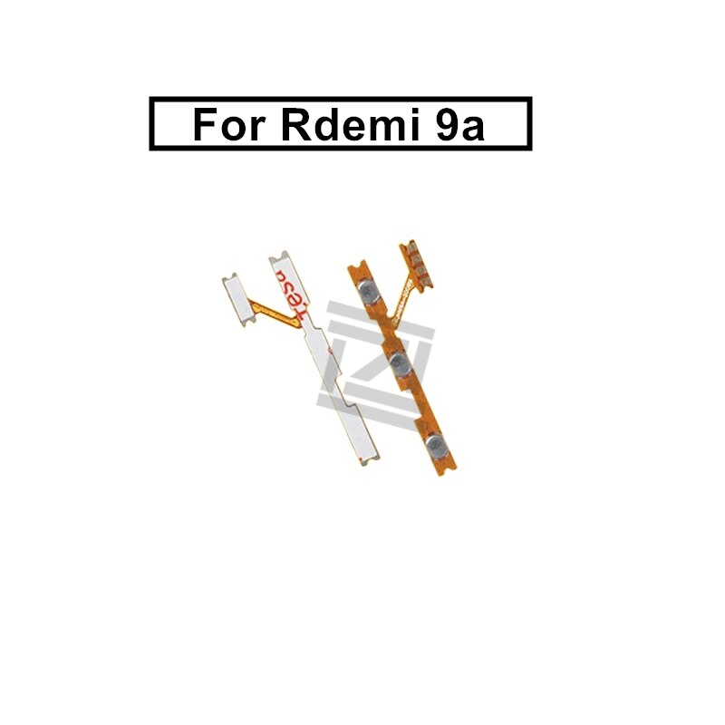 for Xiaomi Redmi 9a Power Volume Flex Cable Side Key Button On Off Switch Flex Cable for Redmi 9 Repair Spare Parts