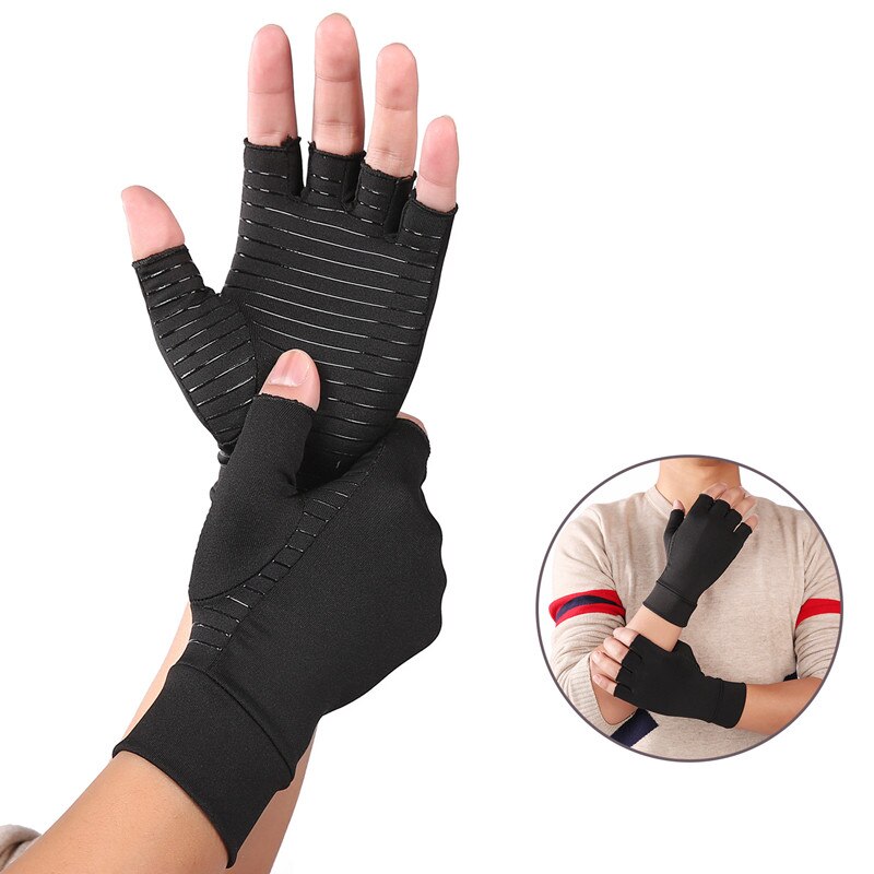 BodyAssist Cotton Arthritis Gloves Medium 1 Pair