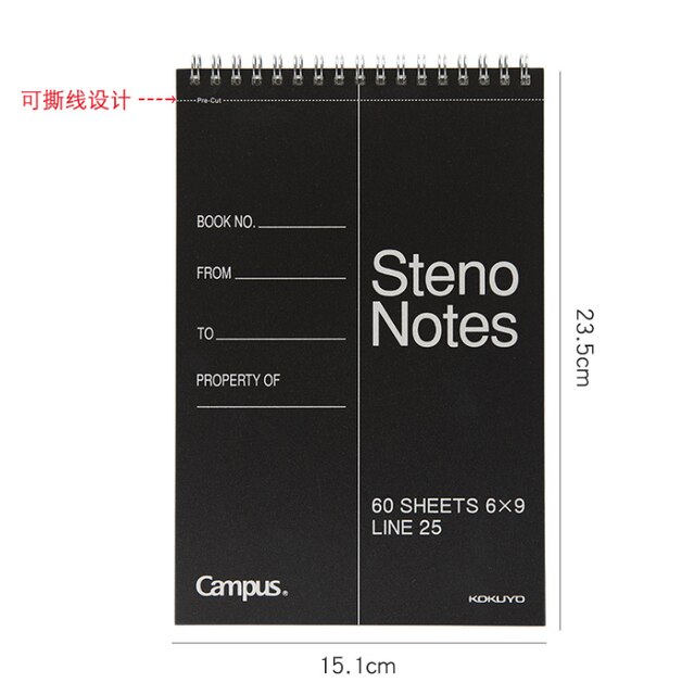 60 Sheets Lined Coil Notebook Portable Writing Sketchbook Travelers School Office Business Scheduler Planner Agenda Notepad: 3