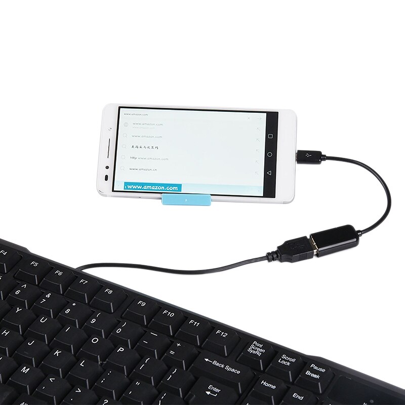 Lichtgewicht Korte Draagbare Kabel Data Kabel Micro Usb Male Naar Usb Vrouwelijke Converter Otg Adapter Voor Android Telefoon TXTB1